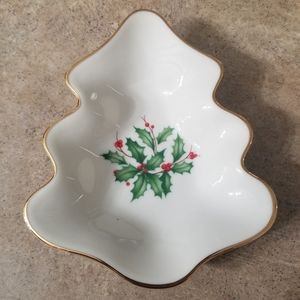 Lenox Christmas Tree Candy Dish